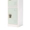 Adiroffice 12 in W, 12 in D, 72 in H, Steel ADI629-204-MGRN-PKG-2 - alternate 5